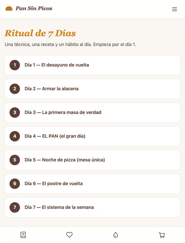 Ritual de 7 Días de Pan y Café